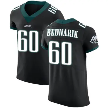 Limited Youth Chuck Bednarik Black Alternate Jersey - #60 Football  Philadelphia Eagles 100th Season Vapor Untouchable Size S(10-12)