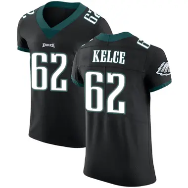 Limited Women's Jason Kelce White Road Jersey - #62 Football Philadelphia  Eagles 100th Season Vapor Untouchable Size S