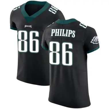 Kyle Philips Men's Elite Black Philadelphia Eagles Alternate Vapor Untouchable Jersey