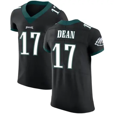 Nakobe Dean Men's Elite Black Philadelphia Eagles Alternate Vapor Untouchable Jersey