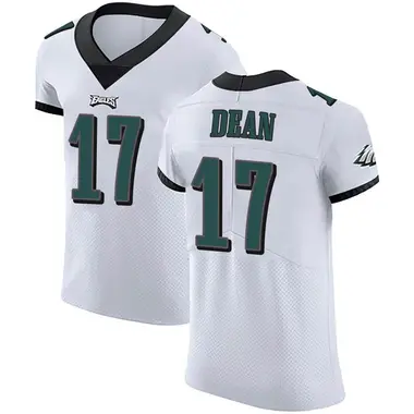 Nakobe Dean Men's Elite White Philadelphia Eagles Vapor Untouchable Jersey