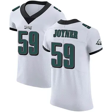 Seth Joyner Men's Elite White Philadelphia Eagles Vapor Untouchable Jersey